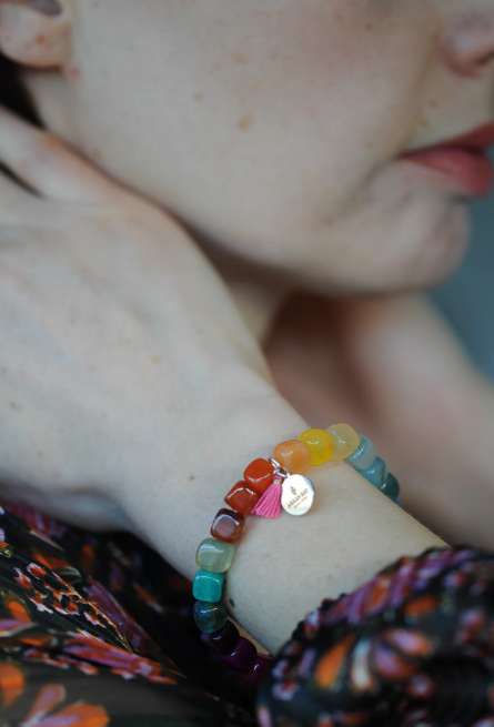 Arran Bay Bright Semi Precious Stone Bracelet