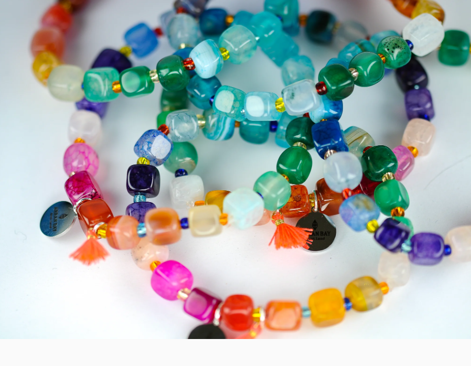 Arran Bay Bright Semi Precious Stone Bracelet