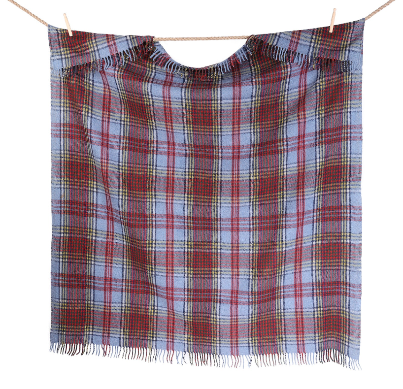 Tartan Wool Blanket Throw