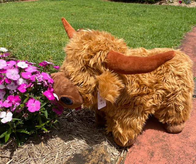 Plush Highland Cow Toy