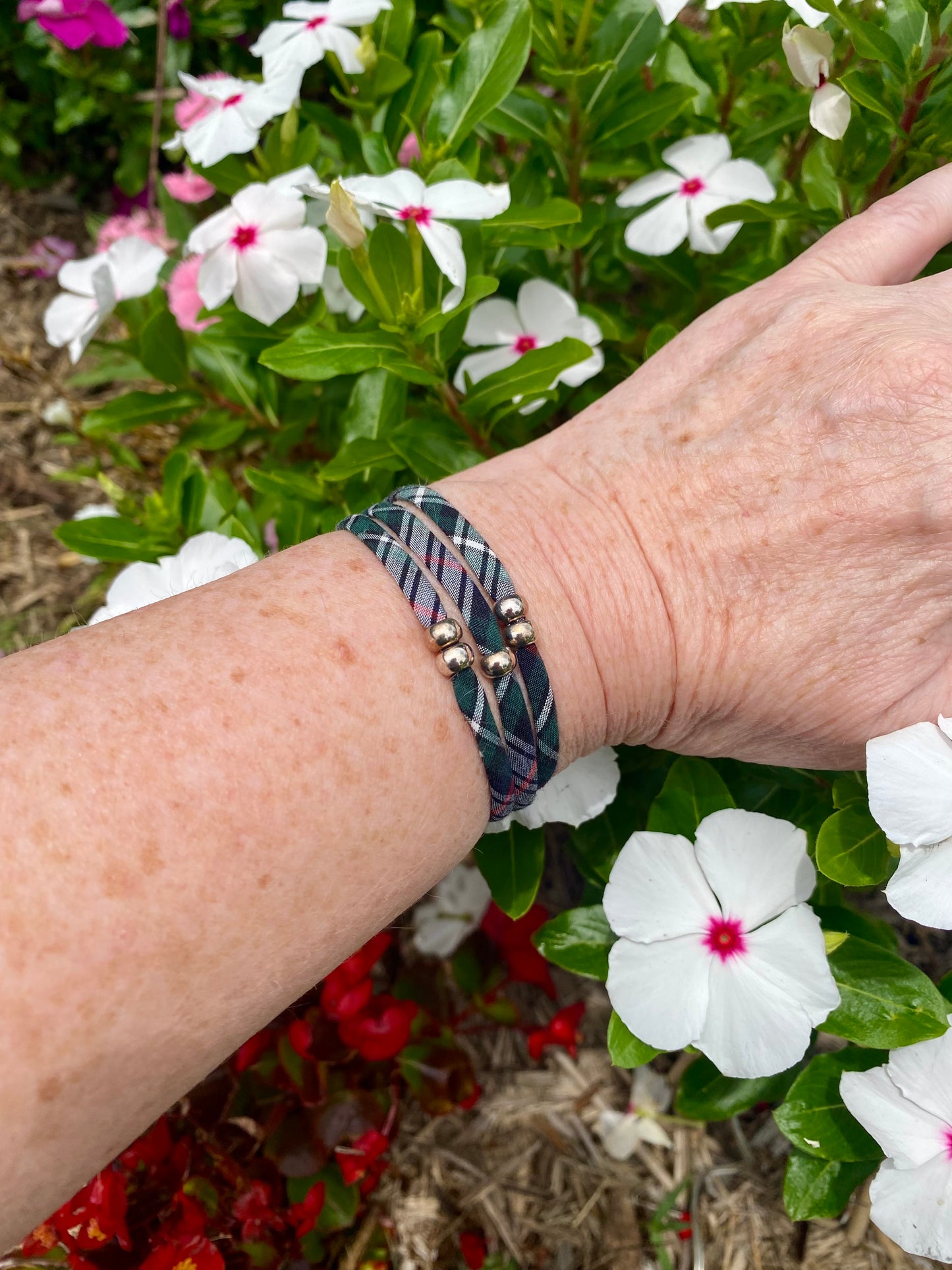Long Tartan Bracelet - Handcrafted in the Scottish Highlands
