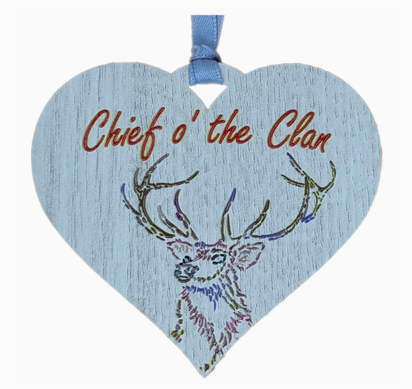 Colourful Hanging Heart Decoration