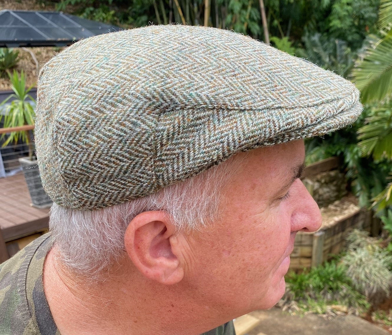 Gents Harris Tweed One Size Cap