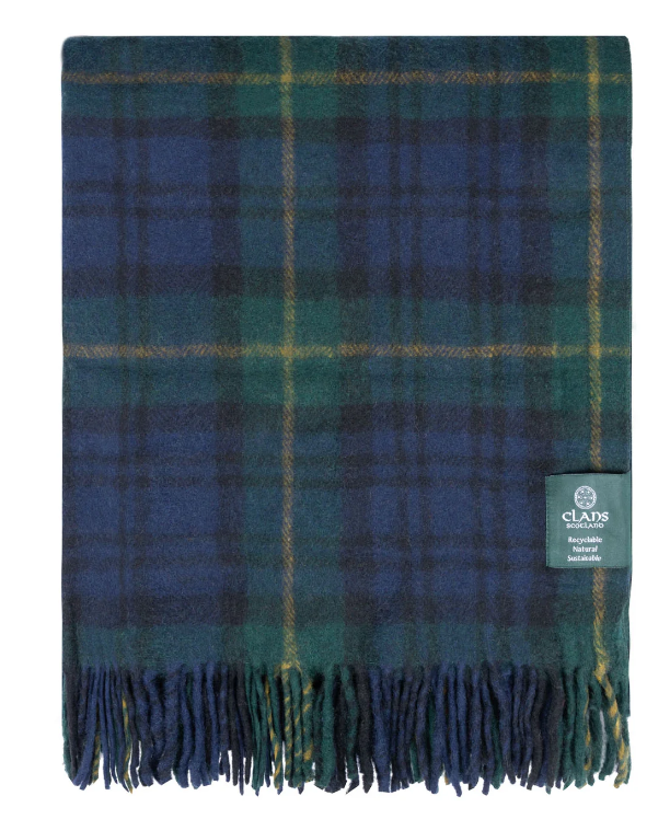 Tartan Wool Blanket Throw