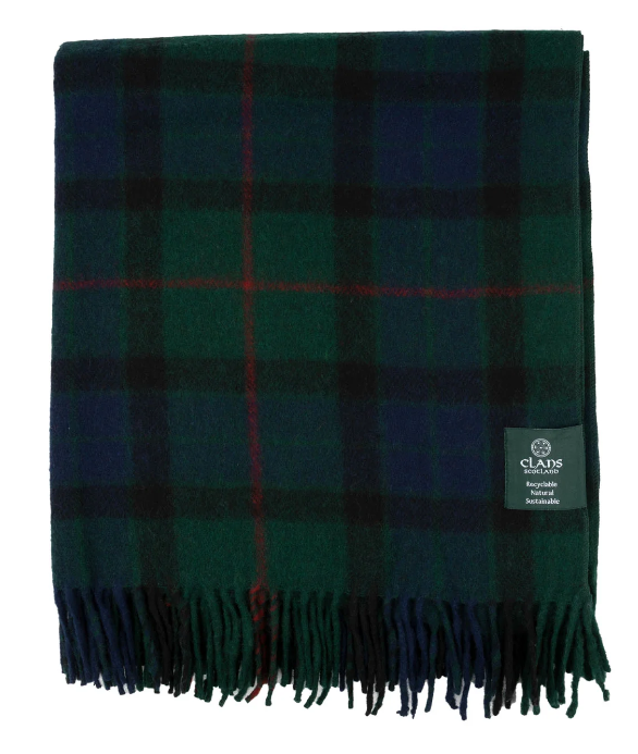 Tartan Wool Blanket Throw