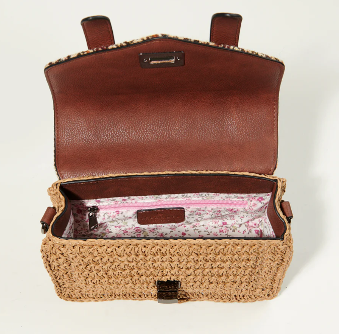 The Mini Straw Satchel by Islander UK