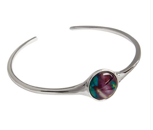 Isla Round Bangle - Heathergems