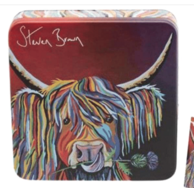 Lizzie McCoo Salted Caramel Fudge Tin 200g