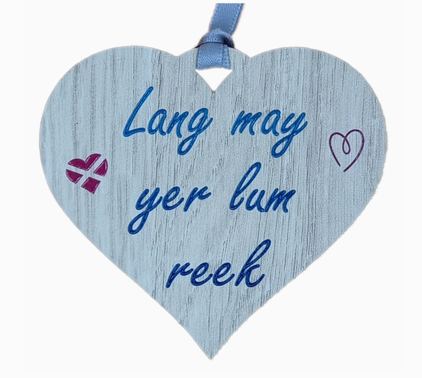 Colourful Hanging Heart Decoration