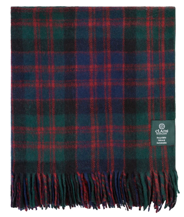 Tartan Wool Blanket Throw