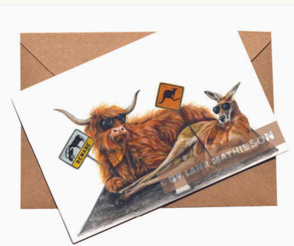 Art By Lana Mathieson Greeting Cards