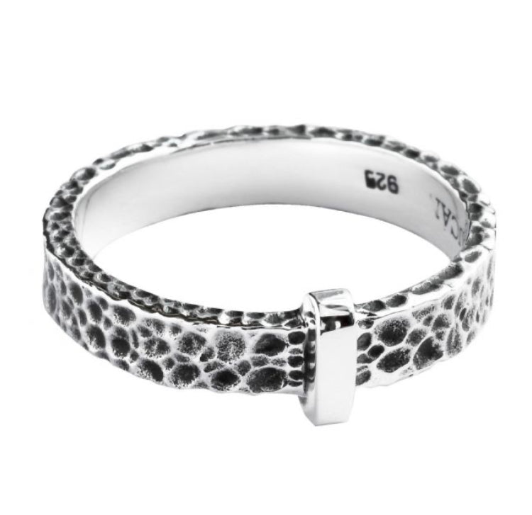 Outlander Inspired Sterling Silver Scottish Wedding Ring