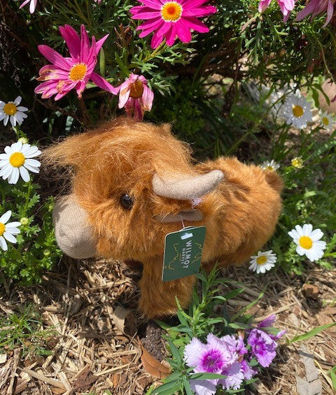 Plush Highland Cow Toy