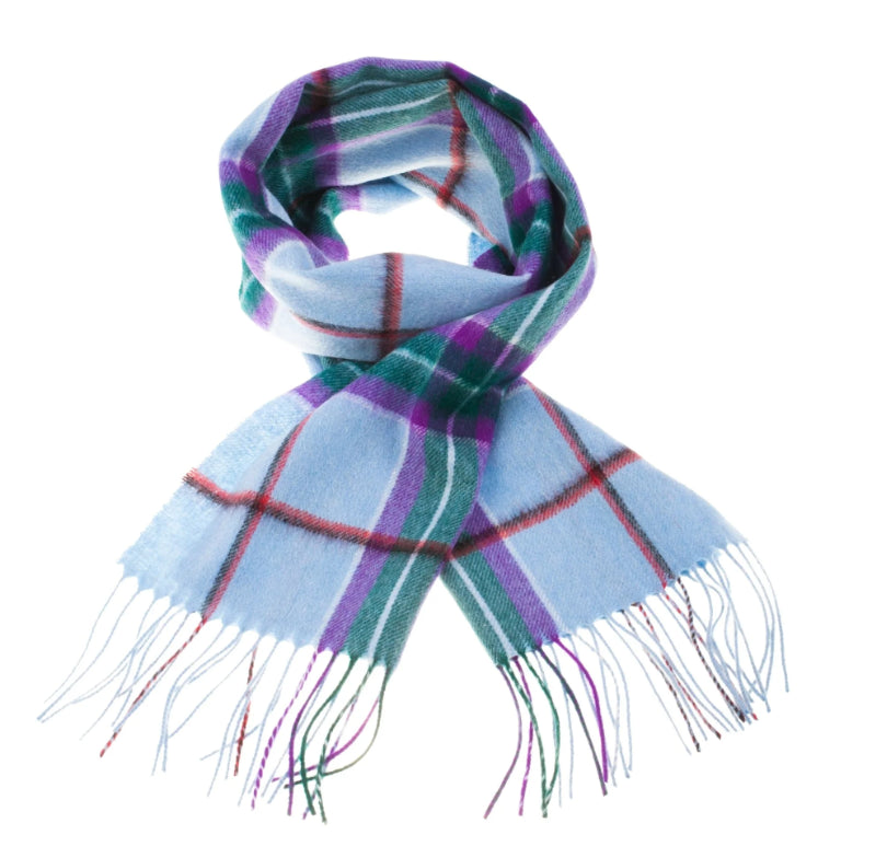 100% Wool Tartan Scarf