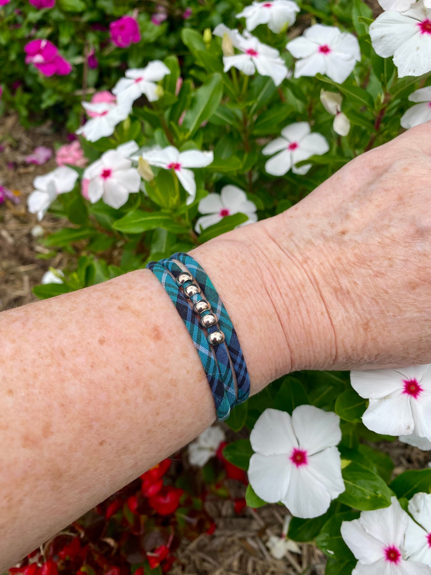 Long Tartan Bracelet - Handcrafted in the Scottish Highlands