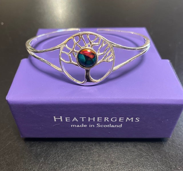 Tree of Life Bangle - Heathergems