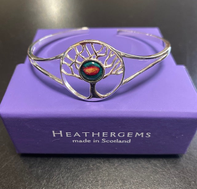Tree of Life Bangle - Heathergems