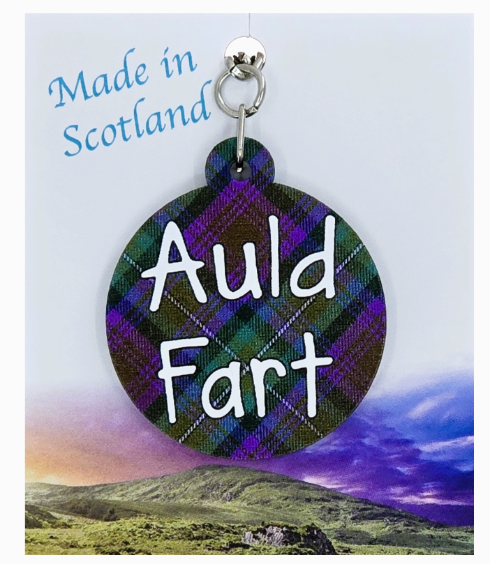 Auld Fart Keyring