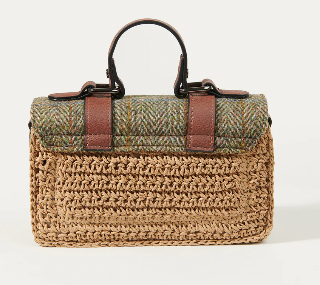 The Mini Straw Satchel by Islander UK