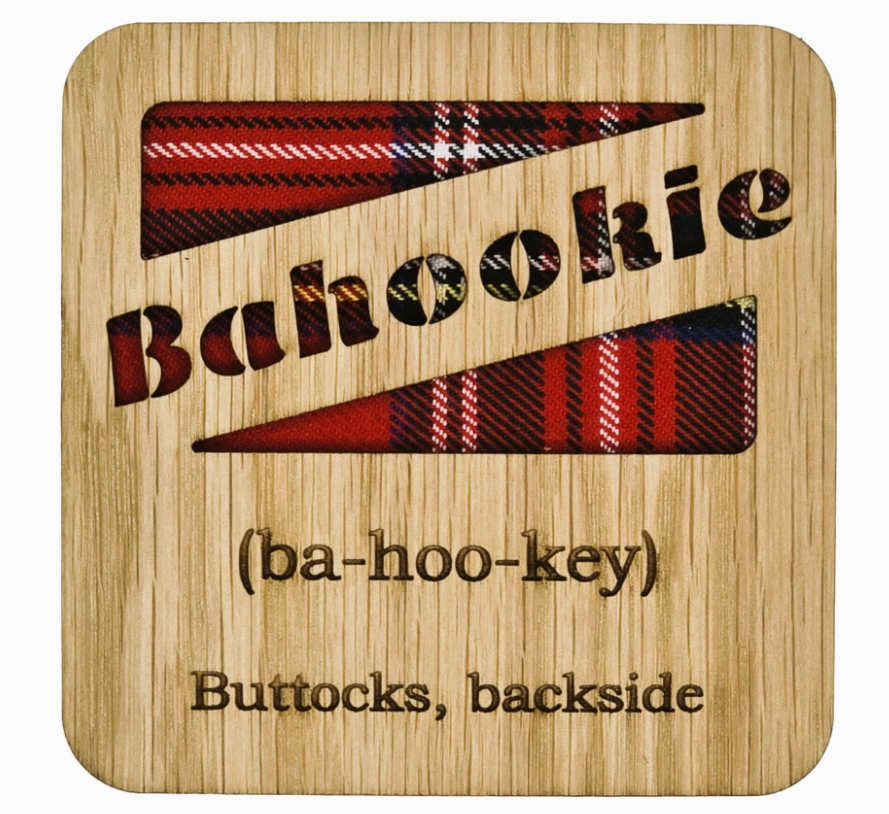 Scots Words Square Coaster