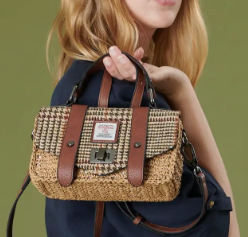 The Mini Straw Satchel by Islander UK