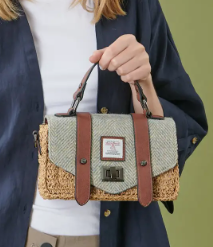 The Mini Straw Satchel by Islander UK