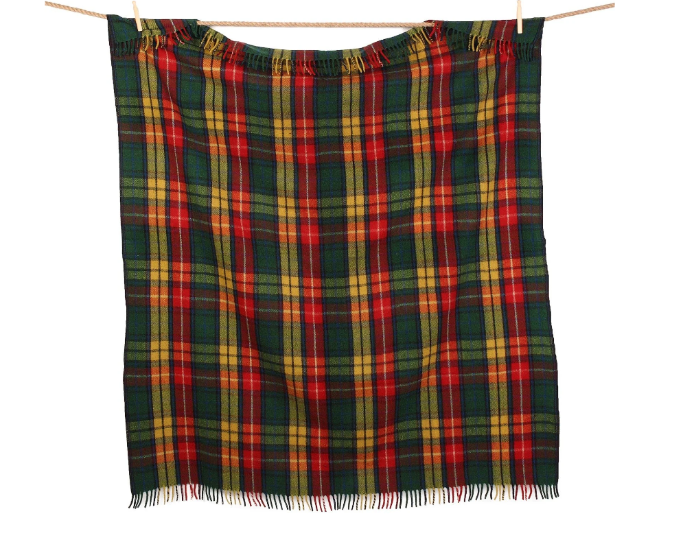 Tartan Wool Blanket Throw