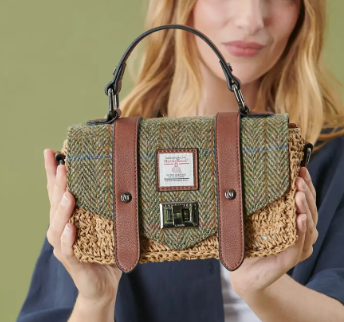 The Mini Straw Satchel by Islander UK