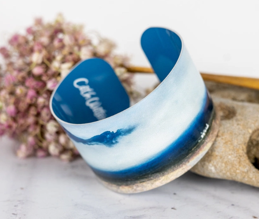 Aluminium Bangle by Cath Waters