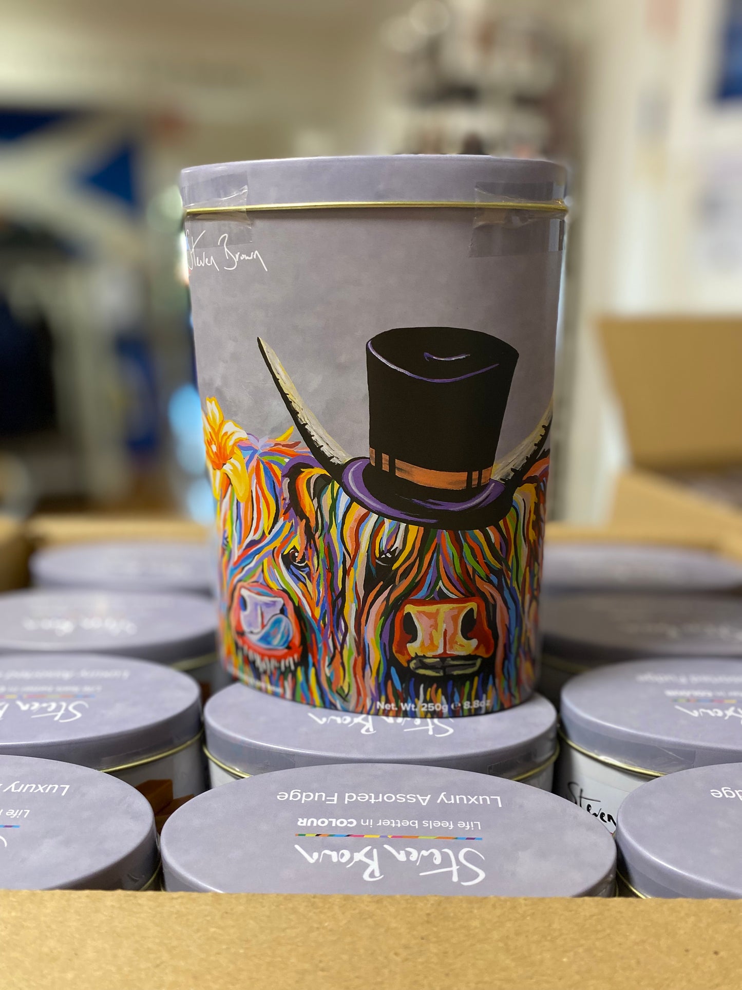McHappily Ever After Luxury Assorted Fudge Tin 250g