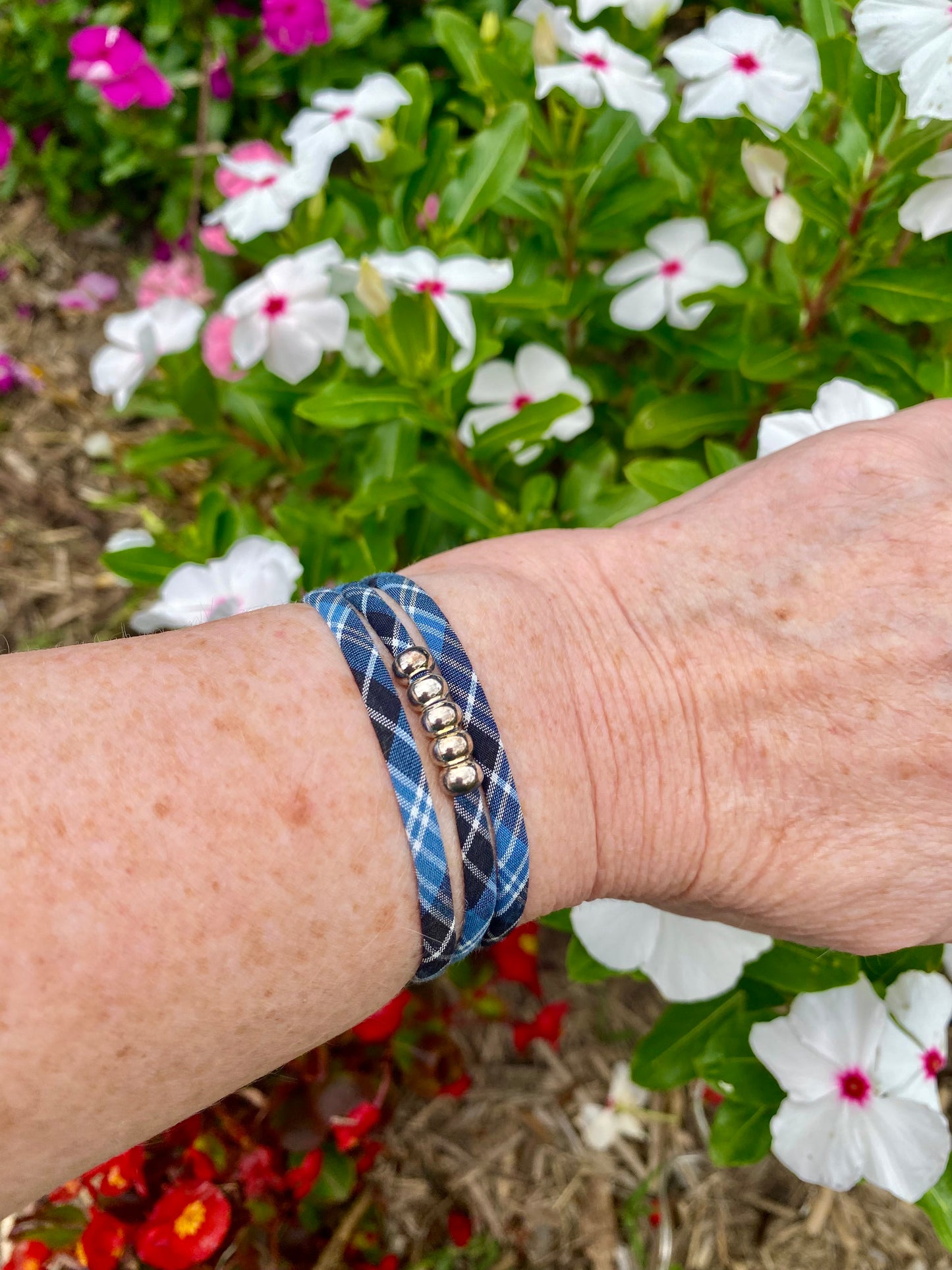 Long Tartan Bracelet - Handcrafted in the Scottish Highlands