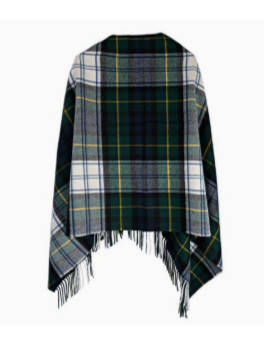 Lambswool Georgia Poncho - MADE IN SCOTLAND