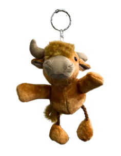 Plush Keyring - Highland Cow