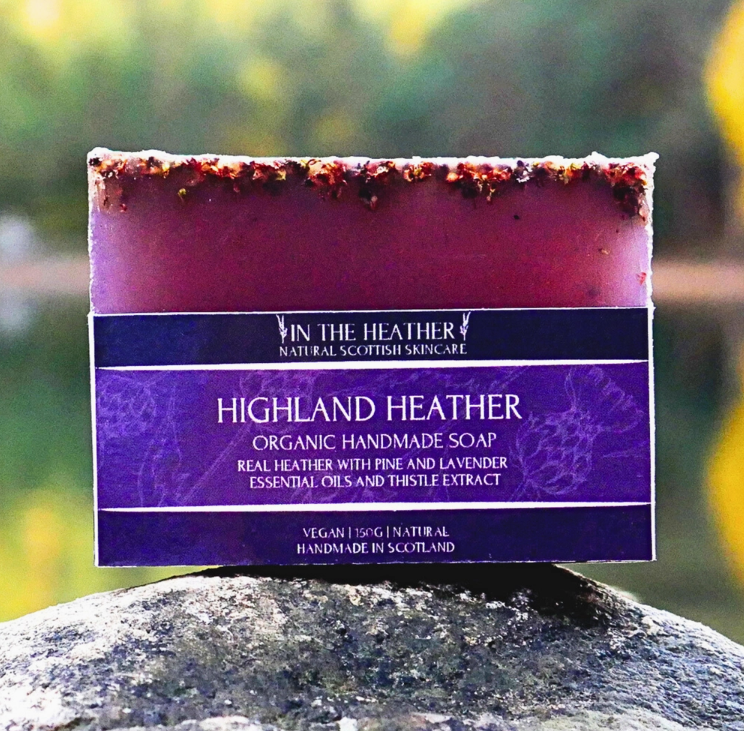 Scottish Organic Handmade Soap 150g