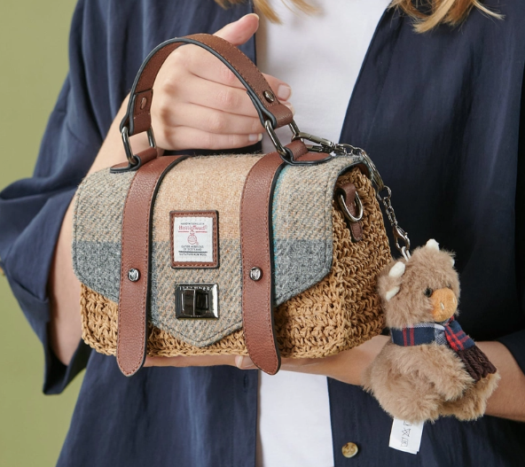 The Mini Straw Satchel by Islander UK