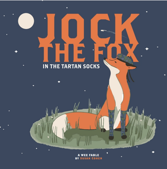 Jock the Fox in the Tartan Socks