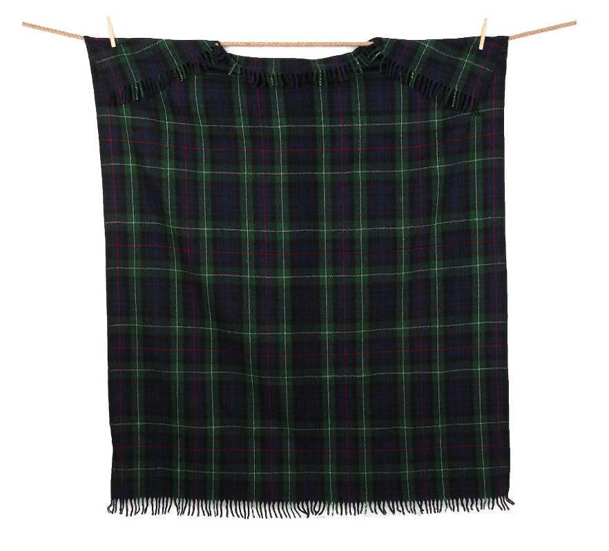 Tartan Wool Blanket Throw