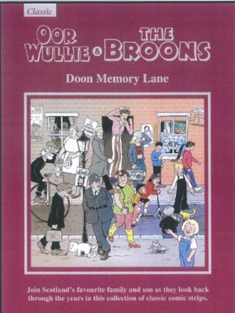 Oor Wullie & The Broons Gift Book 2025 - Doon Memory Lane