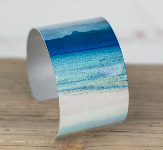 Aluminium Bangle by Cath Waters