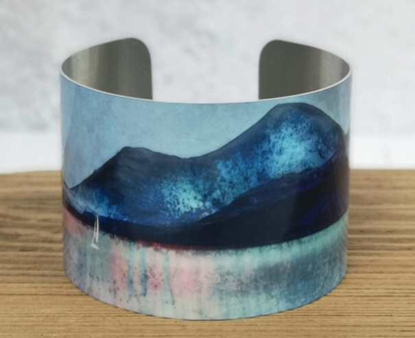 Aluminium Bangle by Cath Waters