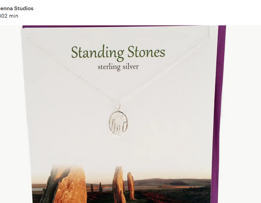 Sterling Silver Necklaces and Card