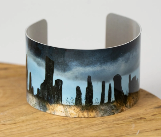 Aluminium Bangle by Cath Waters