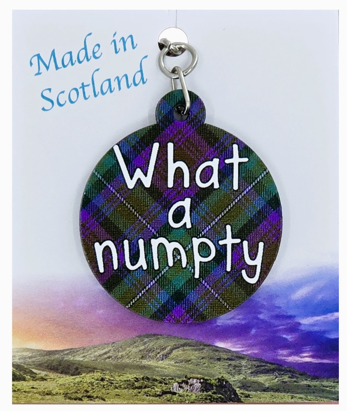 What a Numpty Keyring